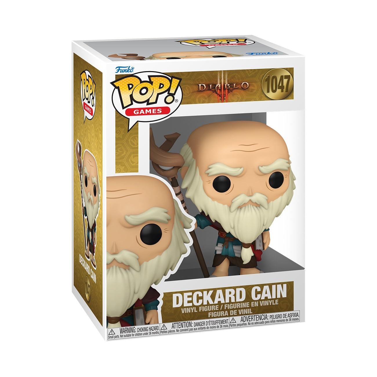 Photos - Action Figures / Transformers Funko POP! Games: Diablo 3 - Deckard Cain - Diablo 4 - Collectable Vinyl Figure - Gift Idea - Official Merchandise - Toys fo 