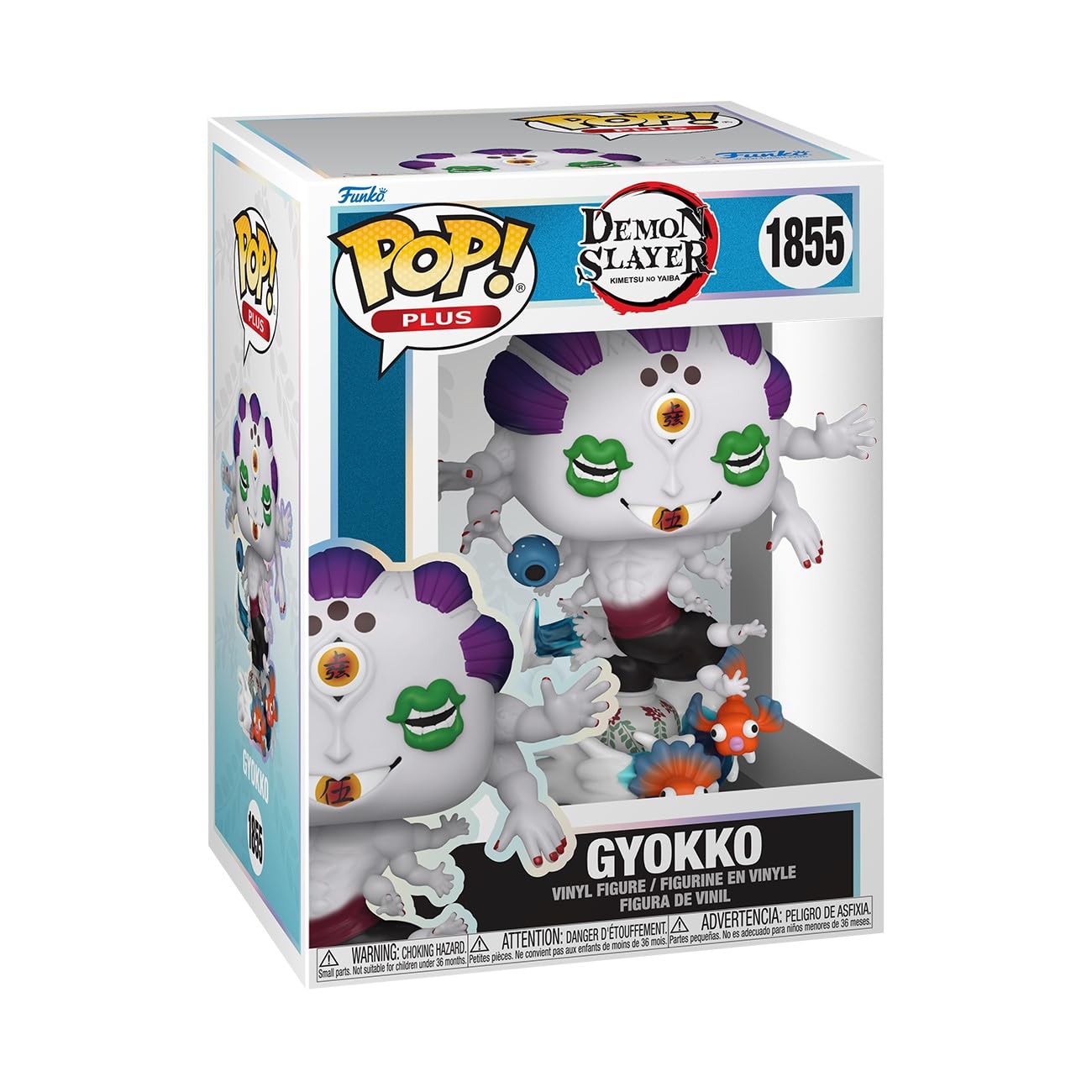 Photos - Action Figures / Transformers Funko POP! Plus Animation: DS - Gyokko - Demon Slayer - Collectable Vinyl Figure - Gift Idea - Official Merchandise - Toys f