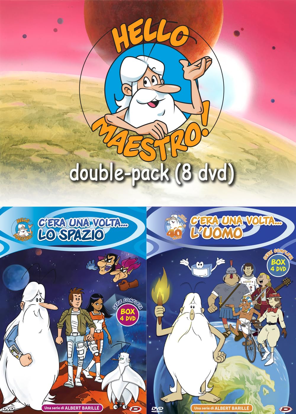 C'Era Una Volta Lo Spazio / C'Era Una Volta L'Uomo (8 Dvd) (DVD) 