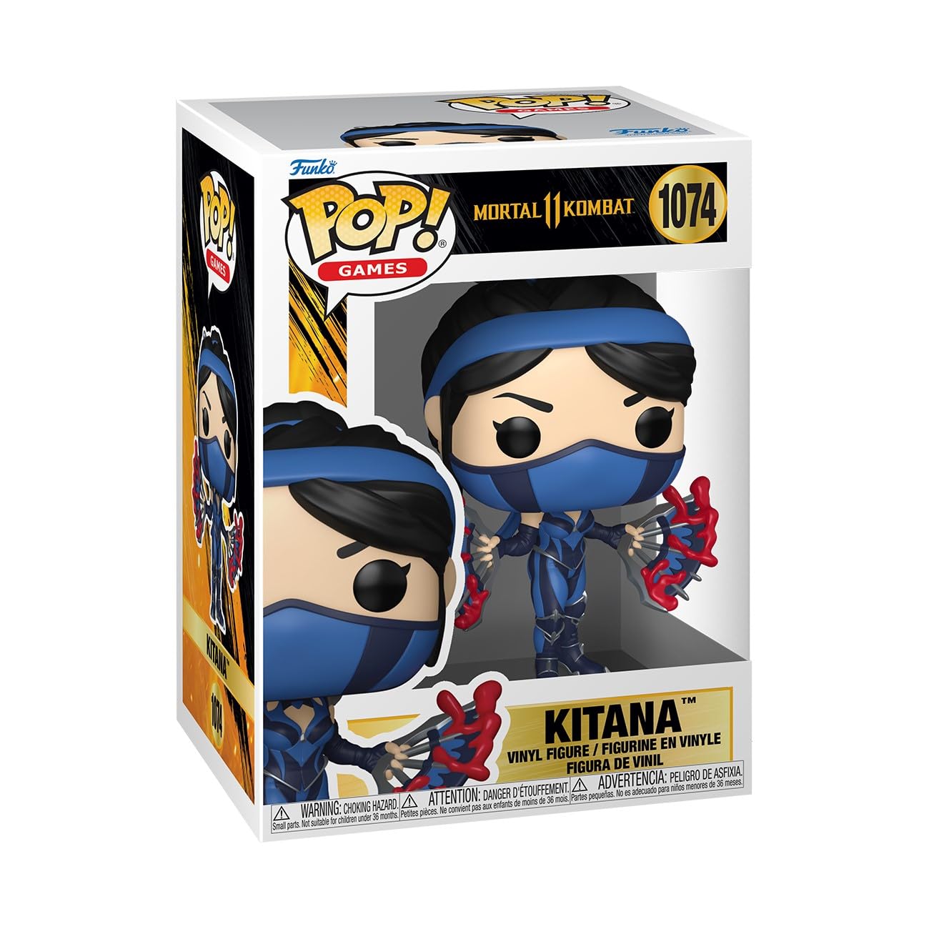 Photos - Action Figures / Transformers Funko POP! Games: MK11 Fatality - Kitana - Mortal Kombat Game Franchise - Collectable Vinyl Figure - Gift Idea - Official Me 