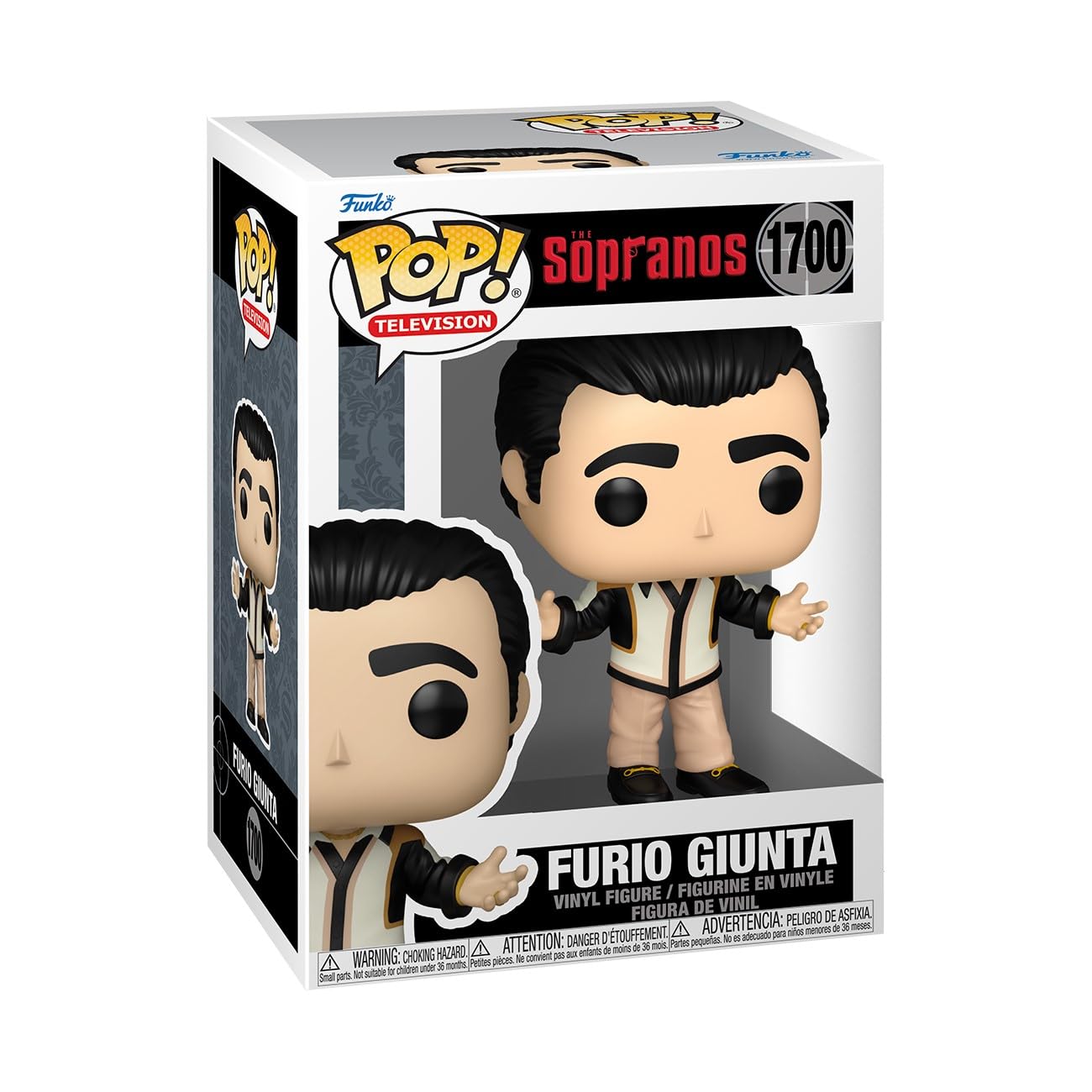 Photos - Action Figures / Transformers Funko POP! TV: Sopranos - Furio Gunta​ Gunta - the Sopranos - Collectable Vinyl Figure - Gift Idea - Official Merchandise  