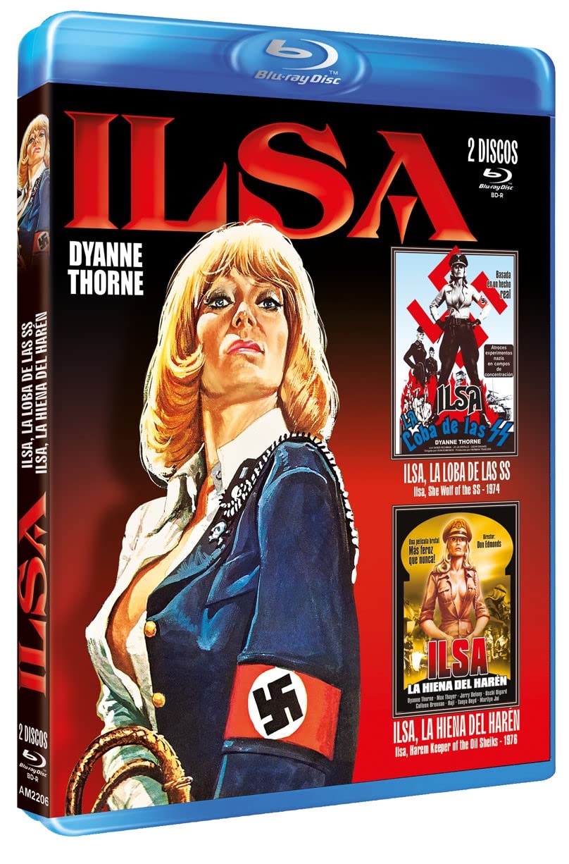 Ilsa She Wolf of the SS / Ilsa Harem Keeper of the Oil Sheiks (Blu-ray)