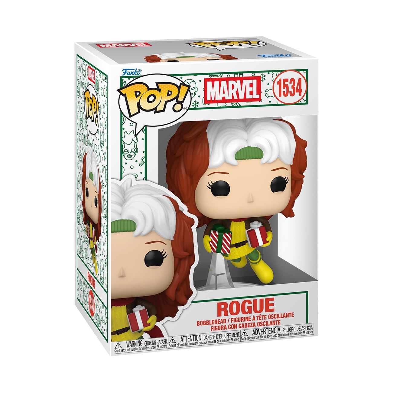 Photos - Action Figures / Transformers Funko Pop! Marvel: HoliDivas - Rogue - X-Men - Collectable Vinyl Figure - Gift Idea - Official Merchandise - Toys for Kids &