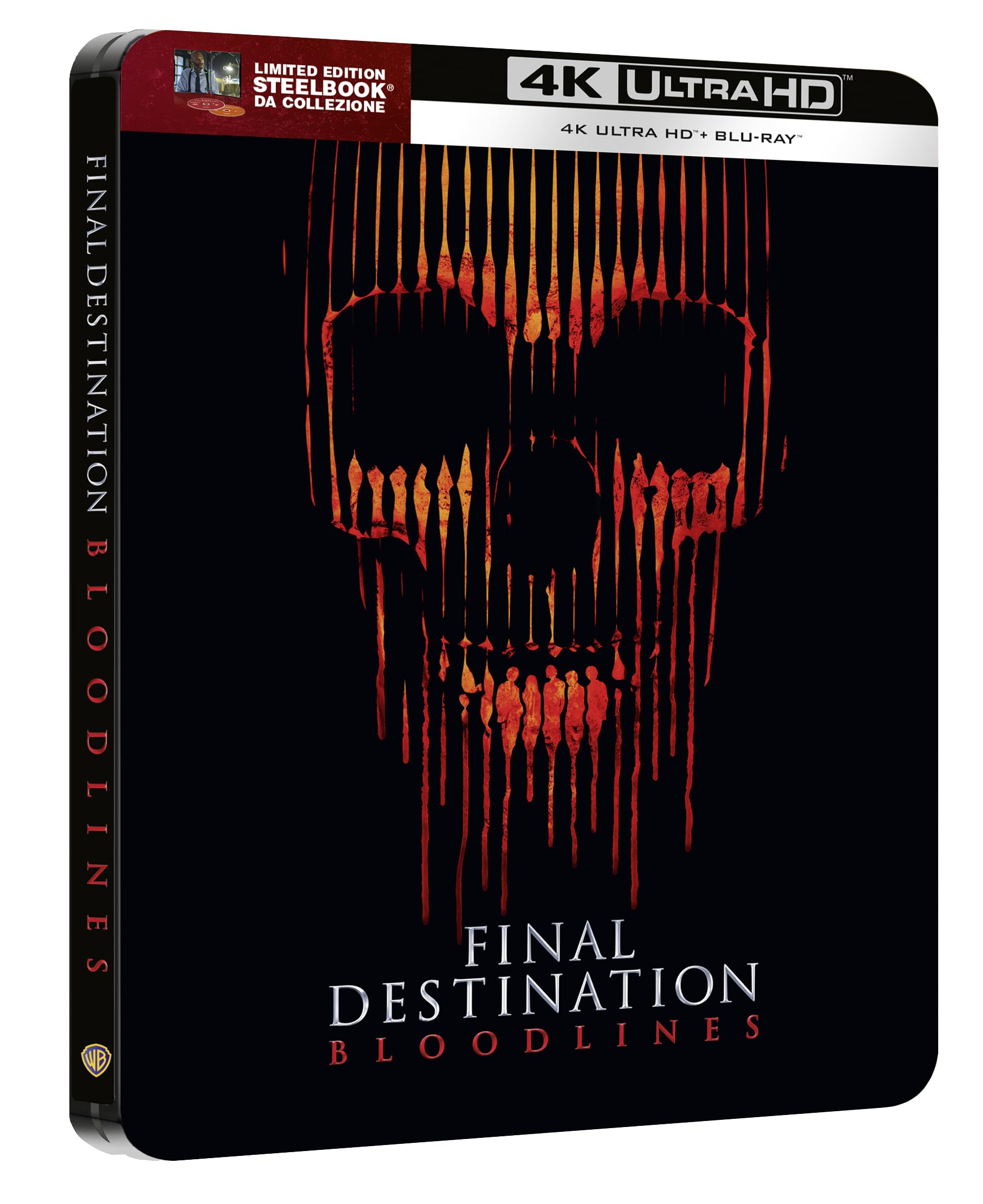 FINAL DESTINATION BLOODLINES Steelbook 2 'Bus Shelter Skull' (4K Ultra HD + Blu-ray) (4K Ultra HD)