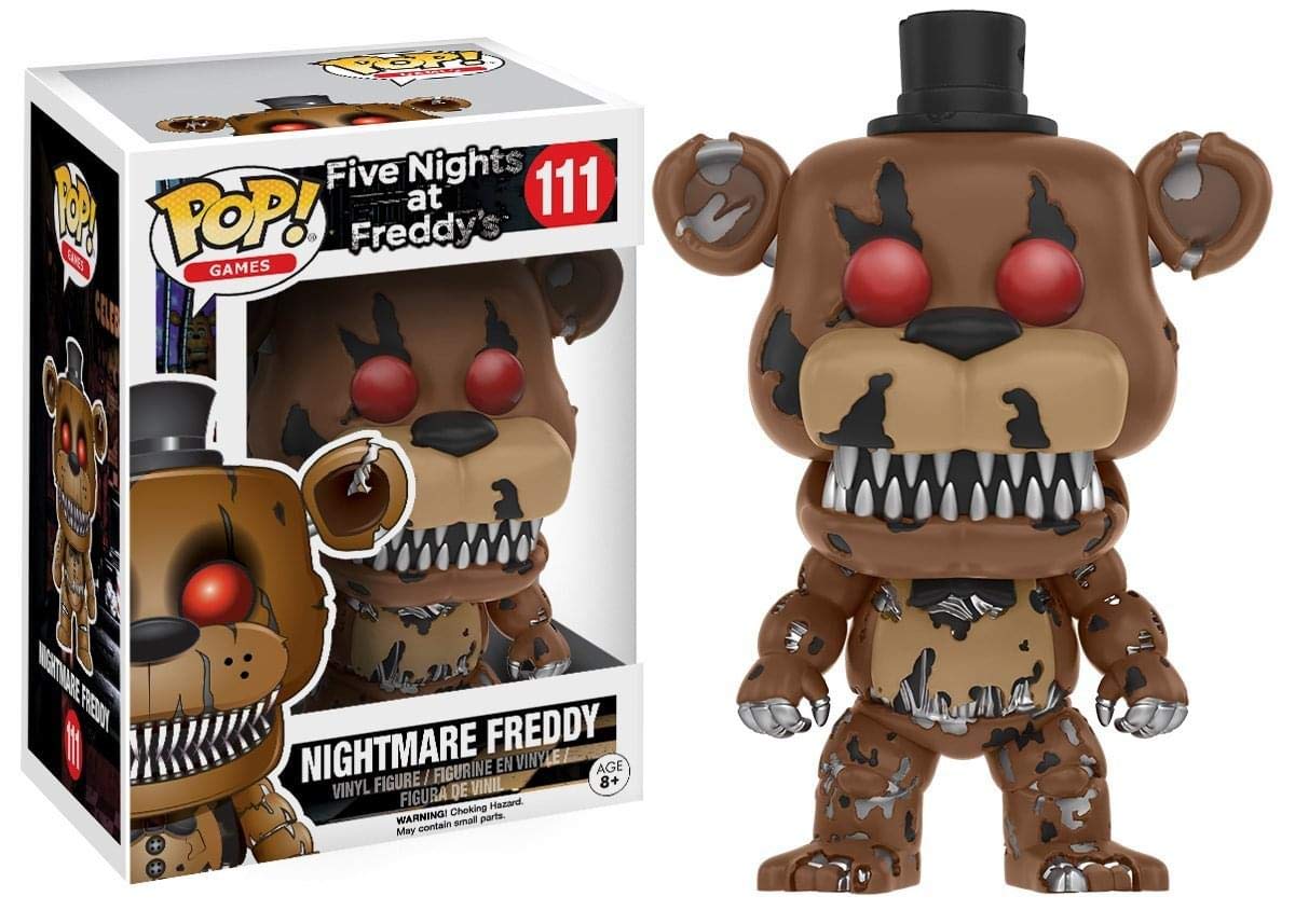 Photos - Action Figures / Transformers Funko POP! Games: Five Nights At Freddy's - Nightmare Freddy - Five Nights At Freddy's - Collectable Vinyl Figure - G (FNAF)
