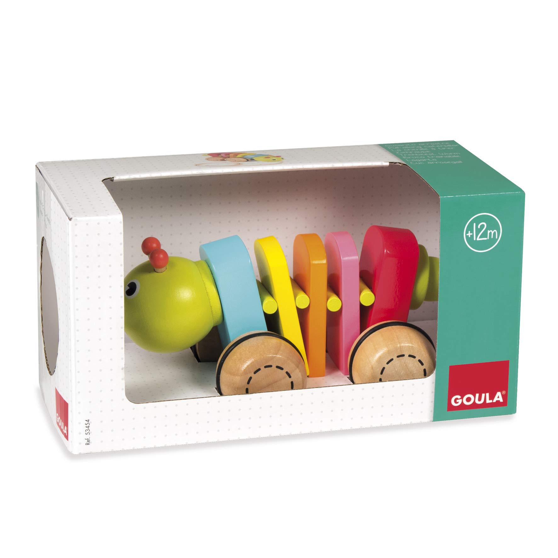 Гула Тащит за собой гусеницу