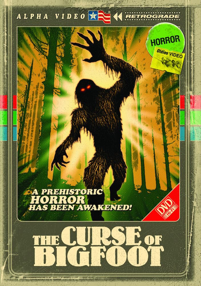 Curse of Bigfoot (Retro Cover Art) (DVD)