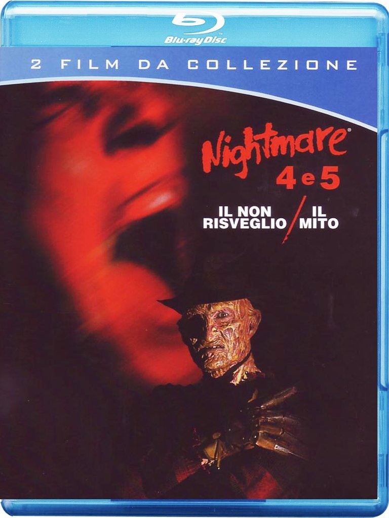 A Nightmare on Elm Street Part 4 and 5 ( A Nightmare on Elm Street 4: The Dream Master / A Nightmare on Elm Street 5: The Dream Child ) (Blu-ray)
