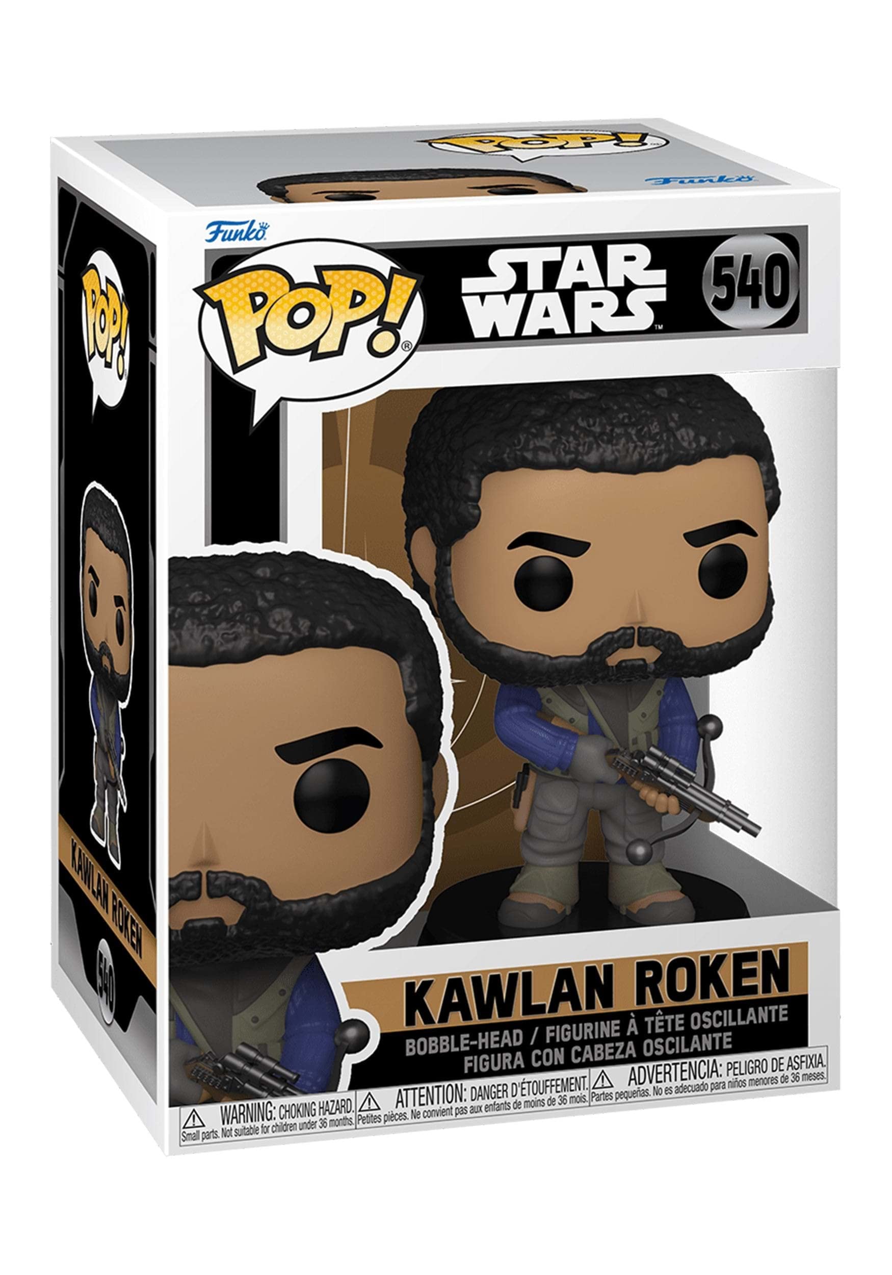 Photos - Action Figures / Transformers Funko POP! Vinyl: Obi-Wan Kenobi - Kawlan Roken - Star Wars - Collectable Vinyl Figure - Gift Idea - Official Merchandise  