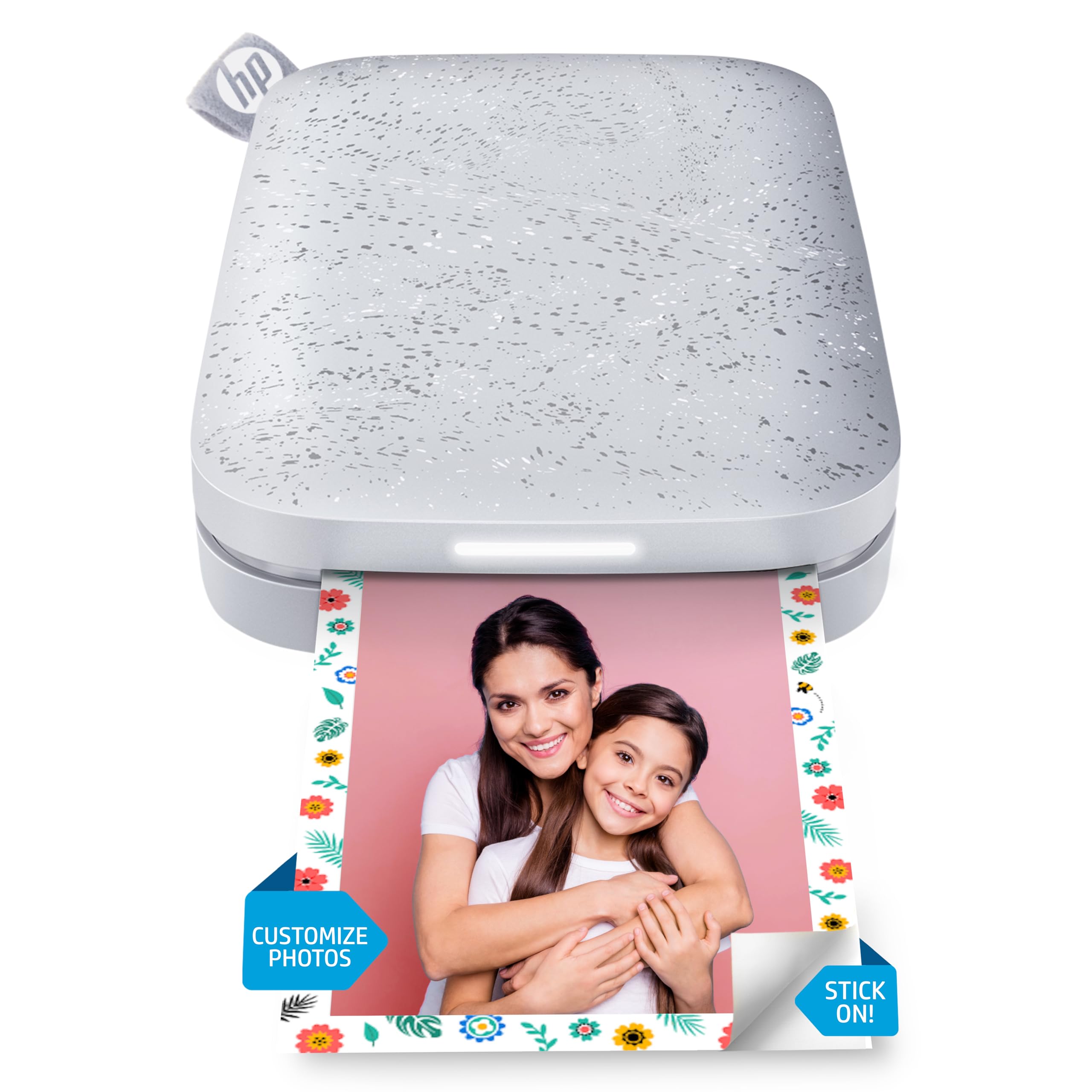 HP HPISPW Sprocket Portable Photo Printer (Luna Pearl) Instantly Prints ZINK 2 x
