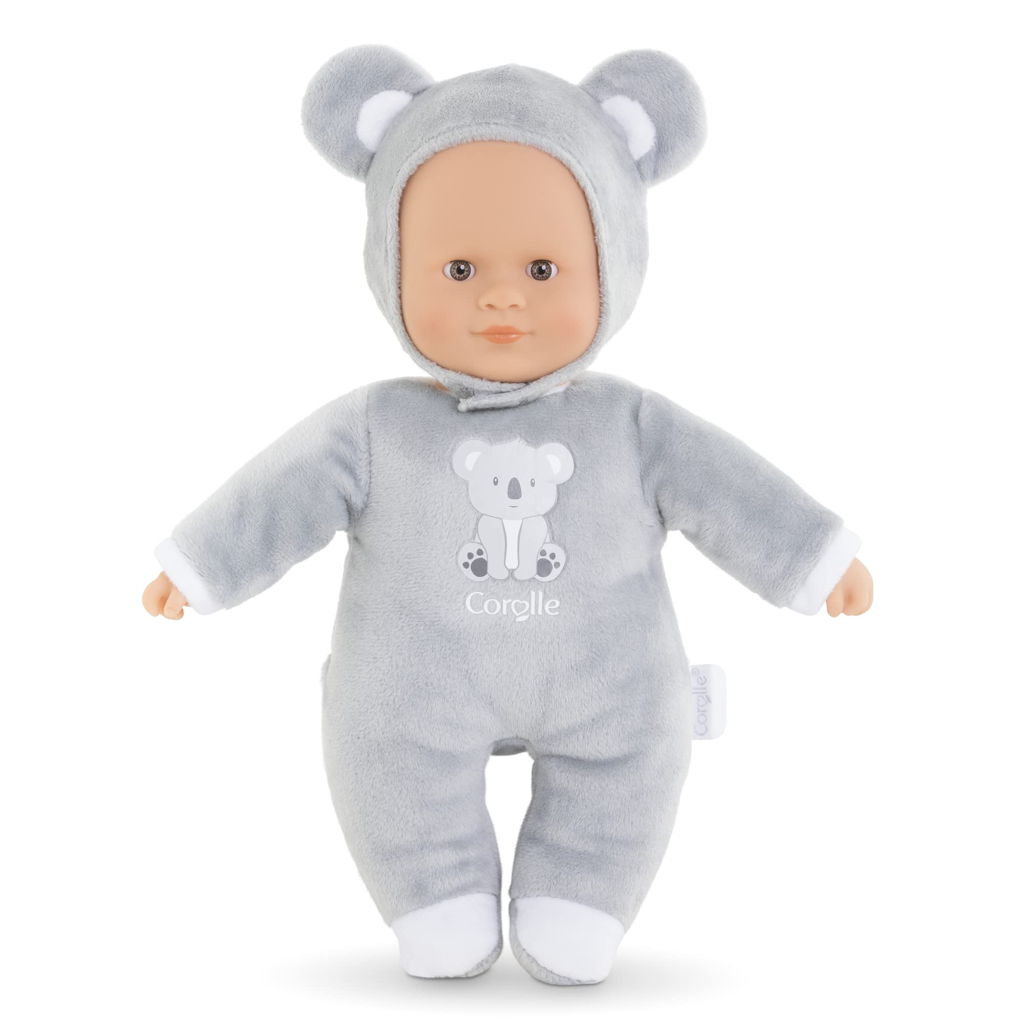 Photos - Doll Corolle Sweetheart Koala Soft Body with Hood Name Label Vanilla Fragrance 30 cm from 9 Months 9000100610