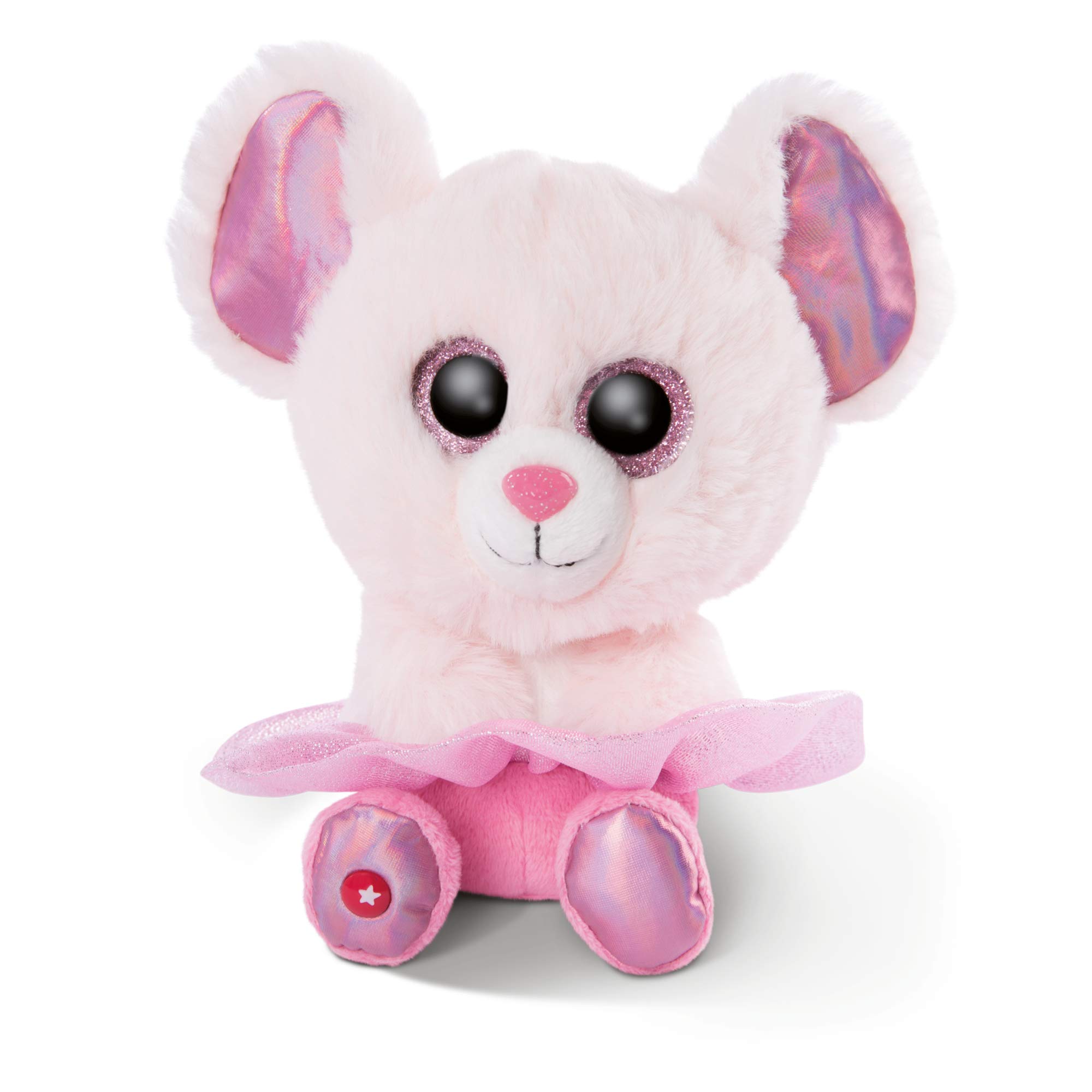 Photos - Soft Toy NICI 46865 GLUBSCHIS cuddly toy Ballerina Yammy 15cm Light green 15 cm mouse ‎46865 