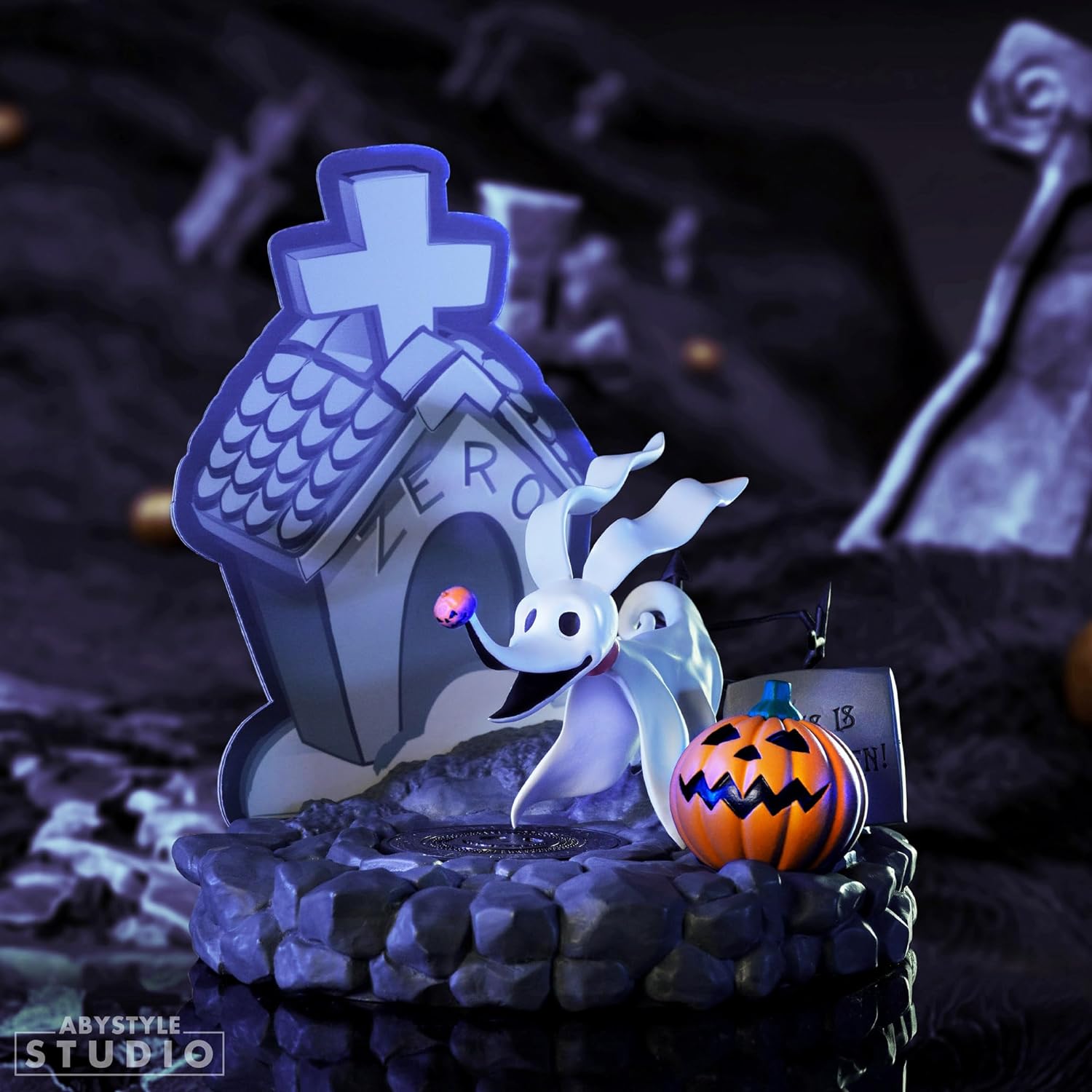 ABYstyle The Nightmare Before Christmas Zero Studio Figure - Imagen 7 de 9