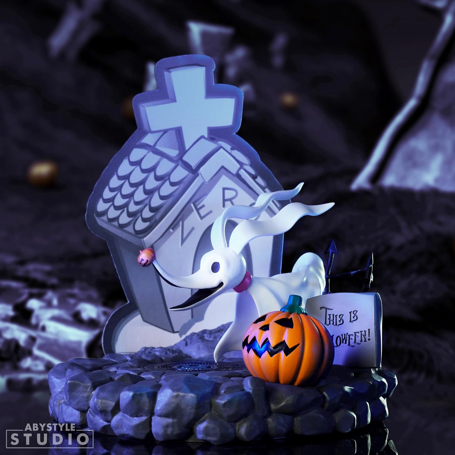 ABYstyle The Nightmare Before Christmas Zero Studio Figure - Imagen 5 de 9