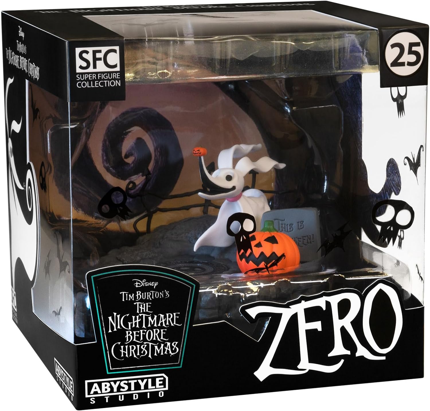 ABYstyle The Nightmare Before Christmas Zero Studio Figure - Imagen 2 de 9