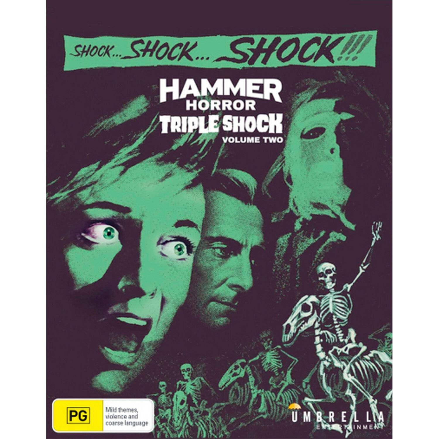 Hammer Triple Shock Collection Volume Two: Shadow of the Cat / Night Creatures / Phantom of the Opera (Blu-ray)