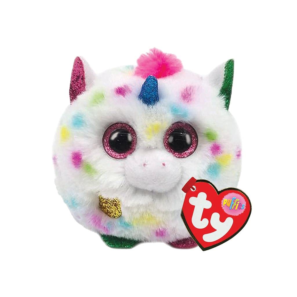 Photos - Soft Toy Ty UK Ltd 2005128 Harmonie Unicorn Puffies Plush Animal Multicolor 7cm Uni 