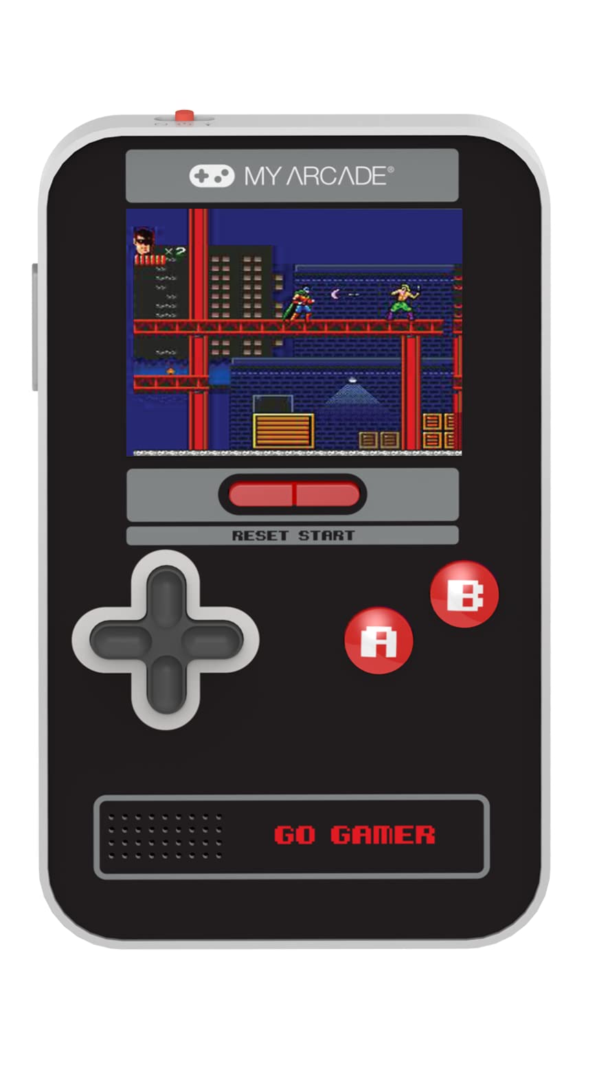 Photos - Gaming Console My Arcade GO GAMER CLASSIC 300 JEU EN 1 NOIR GRIS ROUGE ‎845620039098 