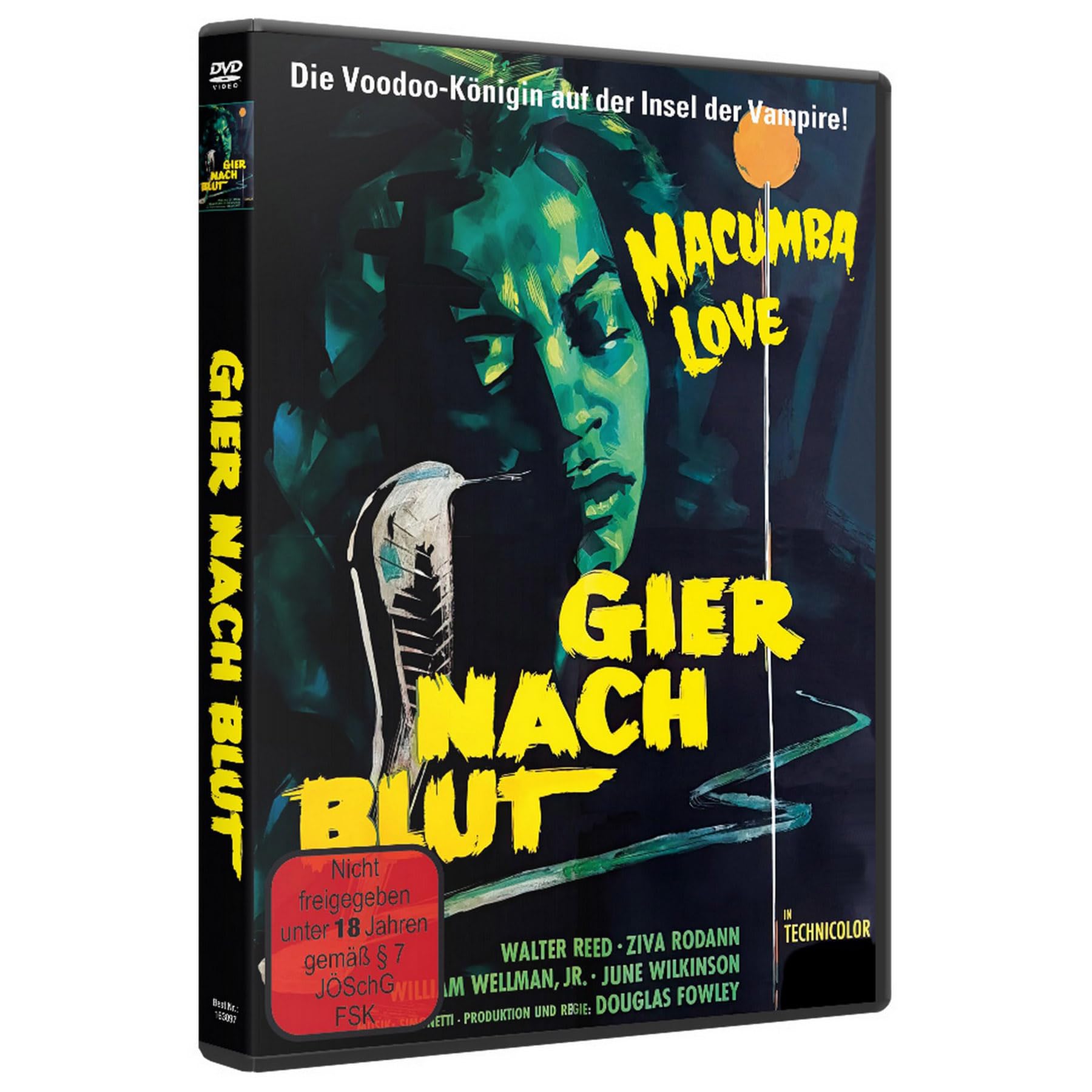 Gier nach Blut - Die Voodoo-K&ouml;nigin auf der Insel der Vampire (DVD)