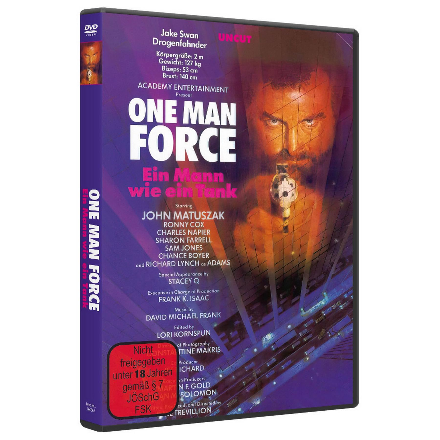 ONE MAN FORCE - Ein Mann wie ein Tank - UNCUT (DVD)