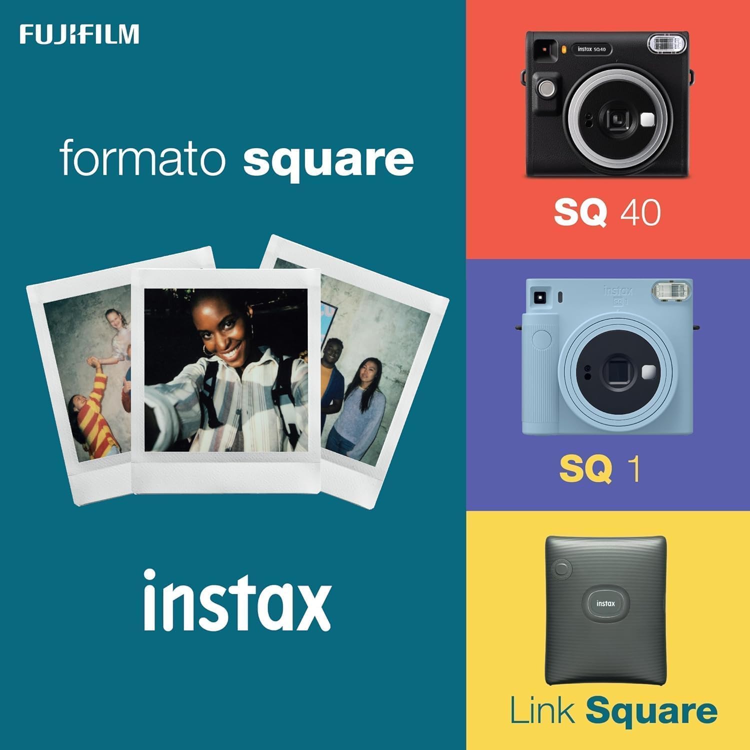 Fuji - Instax Square Sq1 Instant Camera NEW - Picture 3 of 8
