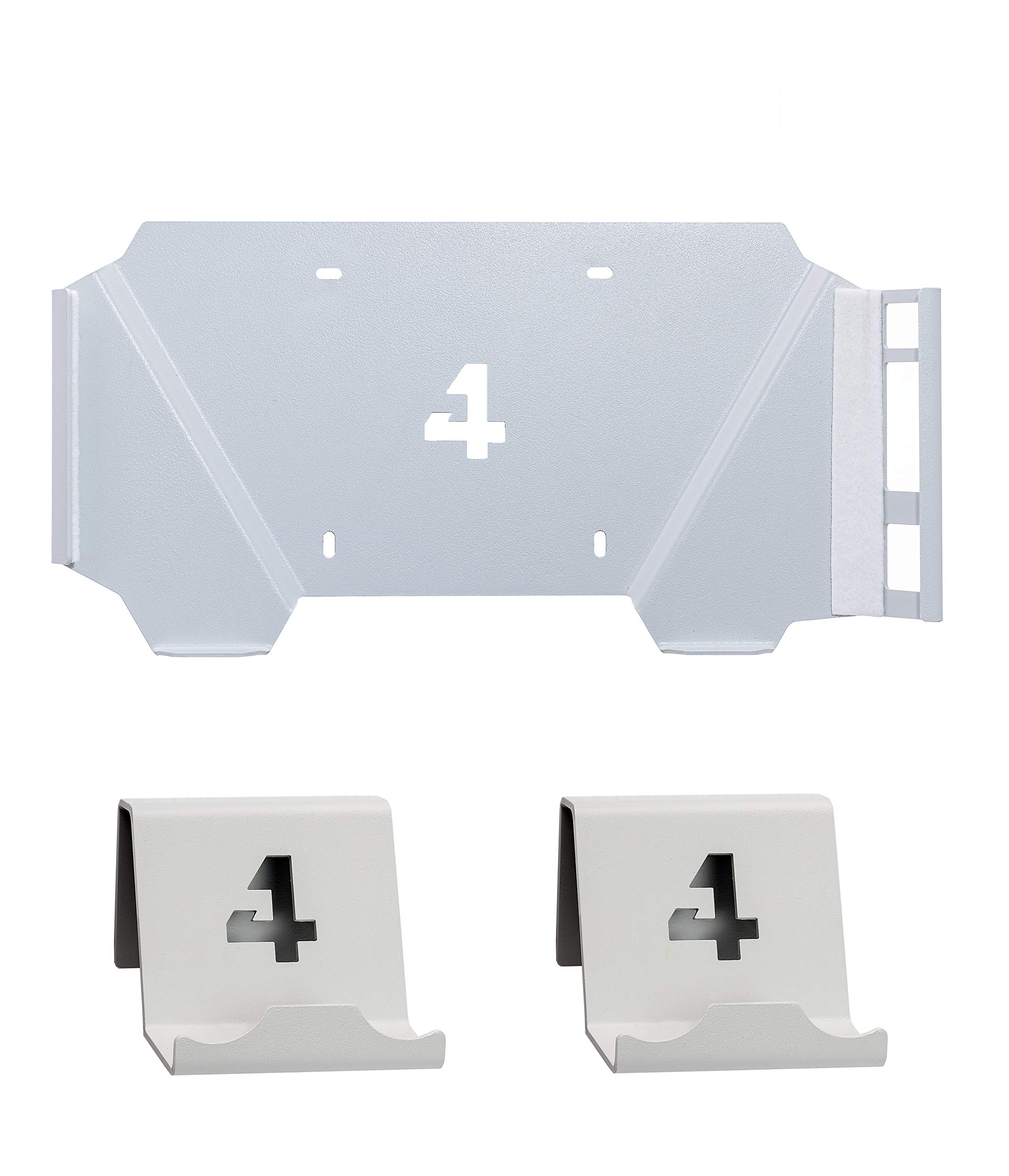 Photos - Game 4mount Wall Mount Bracket White for Playstation 4 Pro Console BUNDLE 4M-PS4P-B-V2