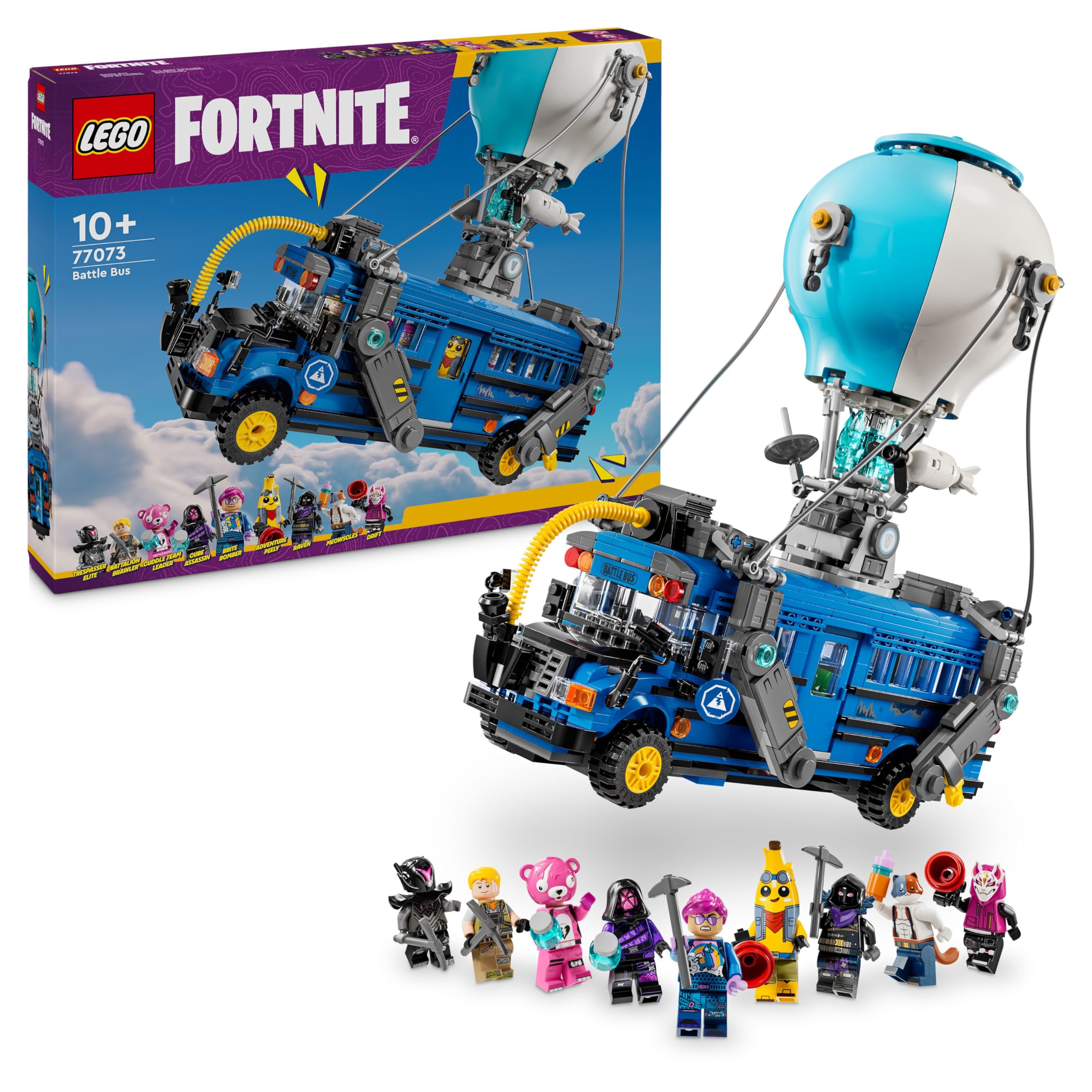 Боевой автобус LEGO Fortnite прошел через 10 часов после начала видеоигры, Bouwp