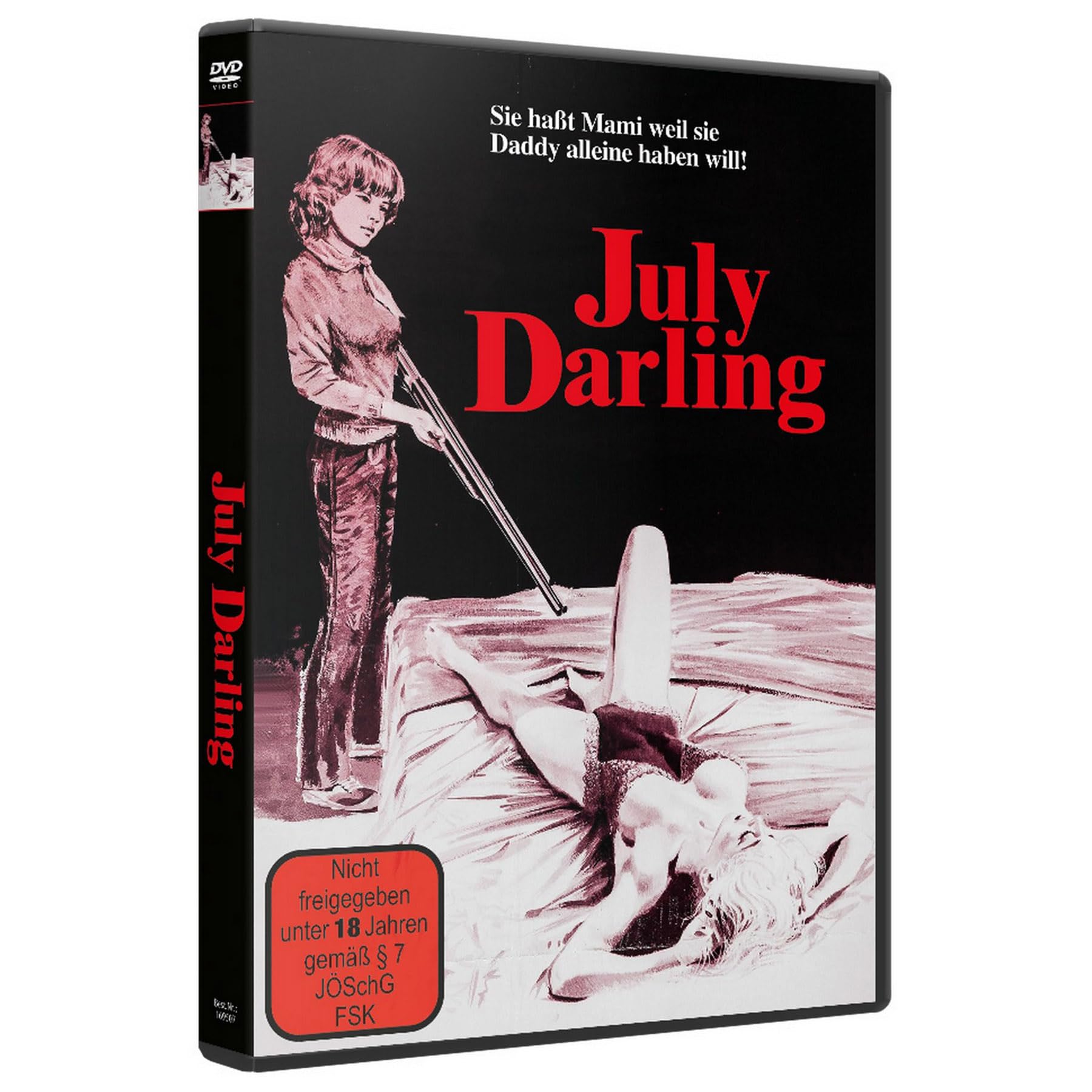 JULY DARLING - Eine Bestie mit Engelsgesicht - Der Psycho-Horror-Schocker f&uuml;r harte Nerven! (DVD)