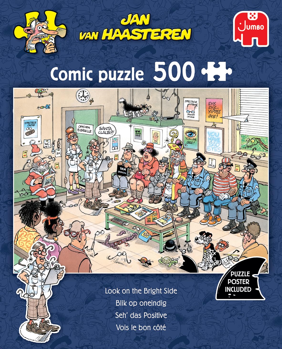 Jan van Haasteren Blik op oneindig 500 stukjes puzzel Legpuzzel volwassenen 6290₽