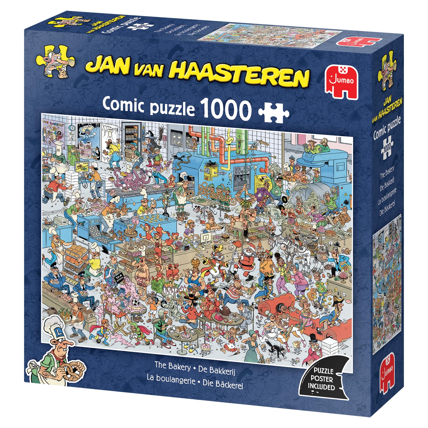 Jan van Haasteren - De Bakkerij 1000 stukjes 6290₽