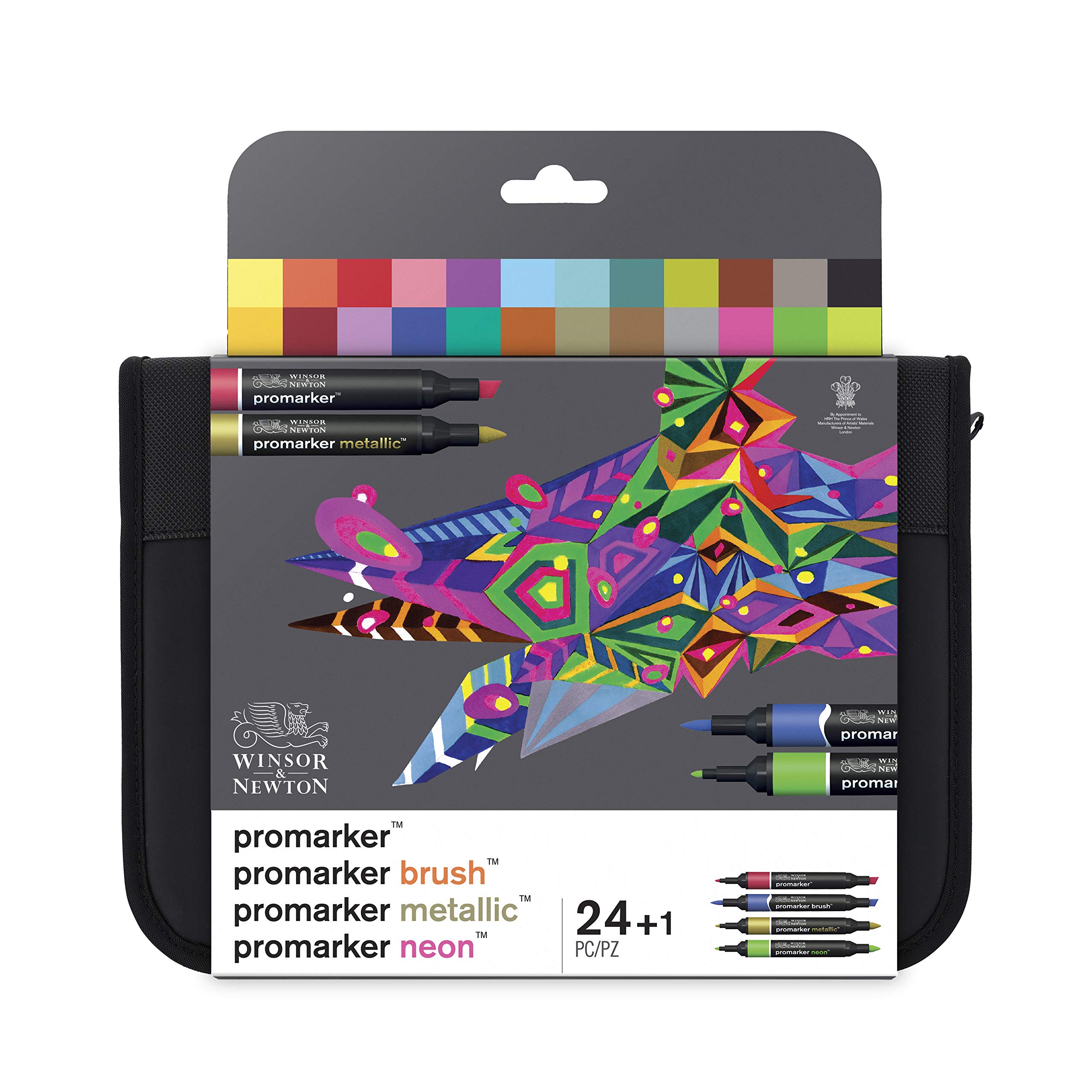 Photos - Model Building Kit Winsor & Newton 0290037 Promarker professionele layoutmarker - 2 punten fijn en breed voor tekeningen ontwerp en lay-outs  