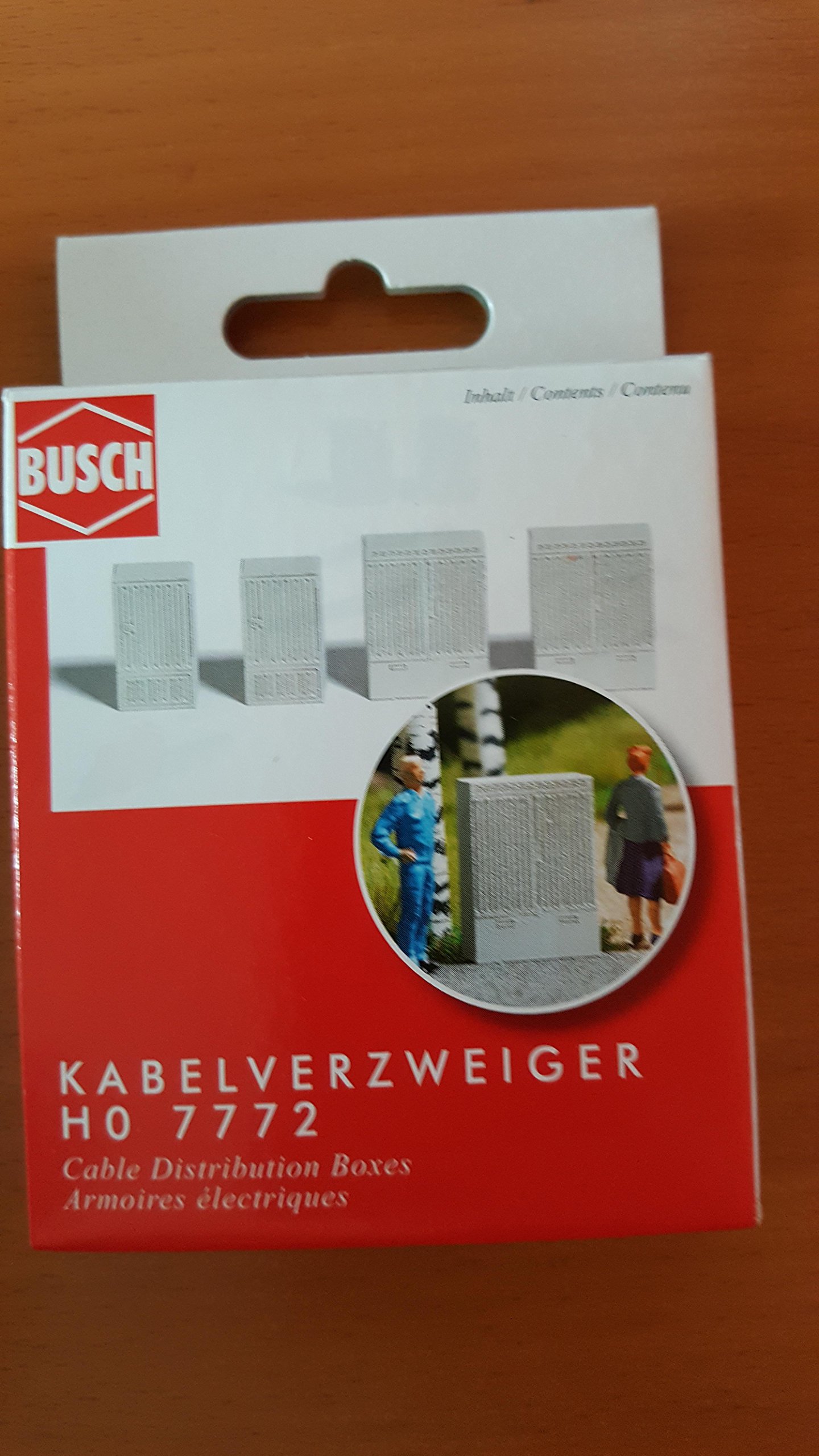 Busch 7772 Cable Distribution Boxes (4) Kit - Picture 1 of 1