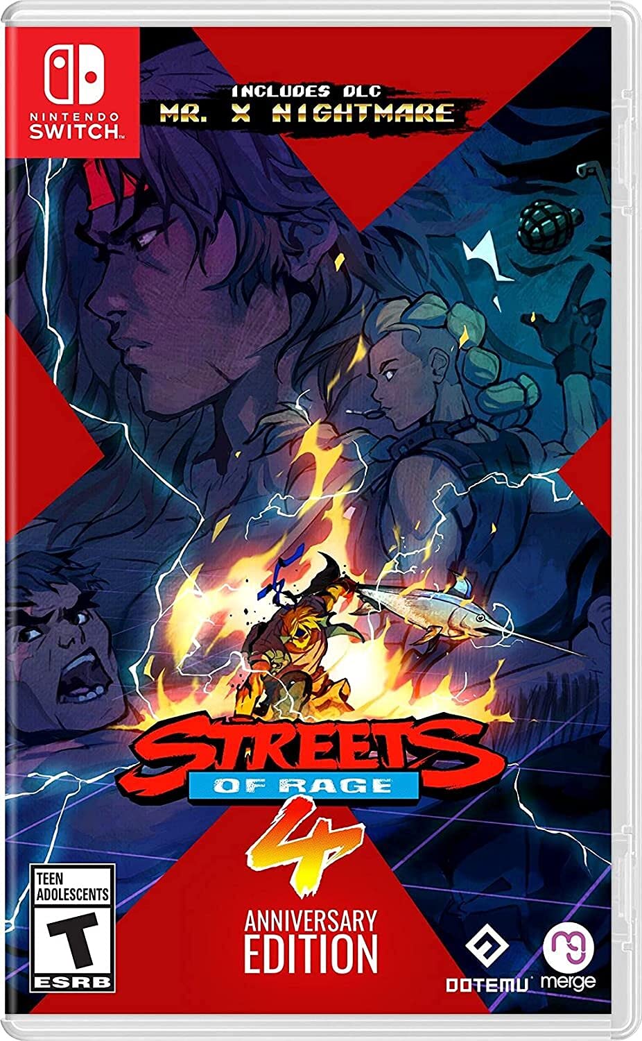 Photos - Game Nintendo Streets of Rage 4 - Anniversary Edition -  Switch 819335021068 