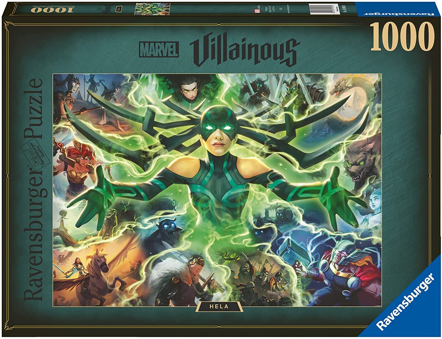 Photos - Jigsaw Puzzle / Mosaic Ravensburger Marvel Villainous Hela 1000 Piece Jigsaw Puzzles for Adults & 