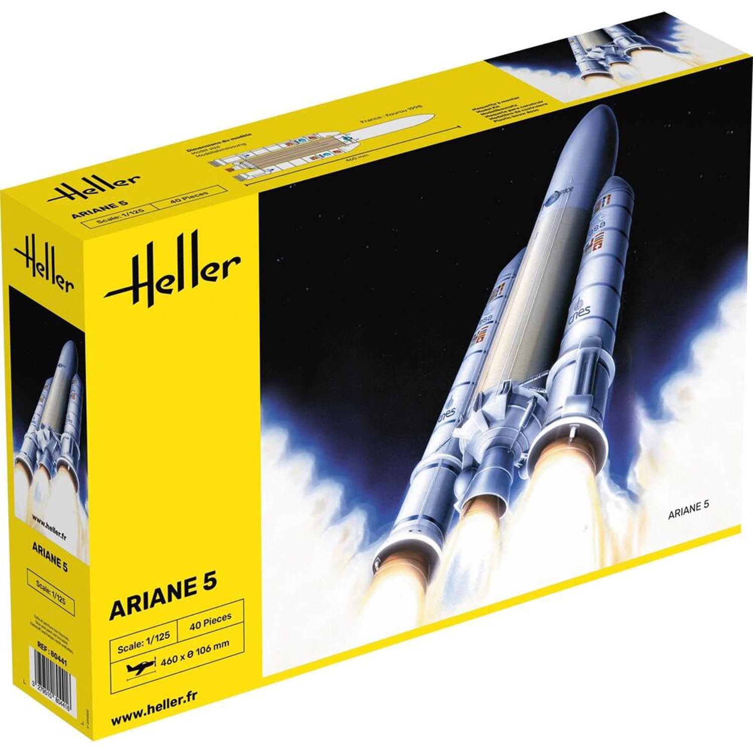 Photos - Model Building Kit Heller HEL80436 Model Kit Various ‎HR80441 