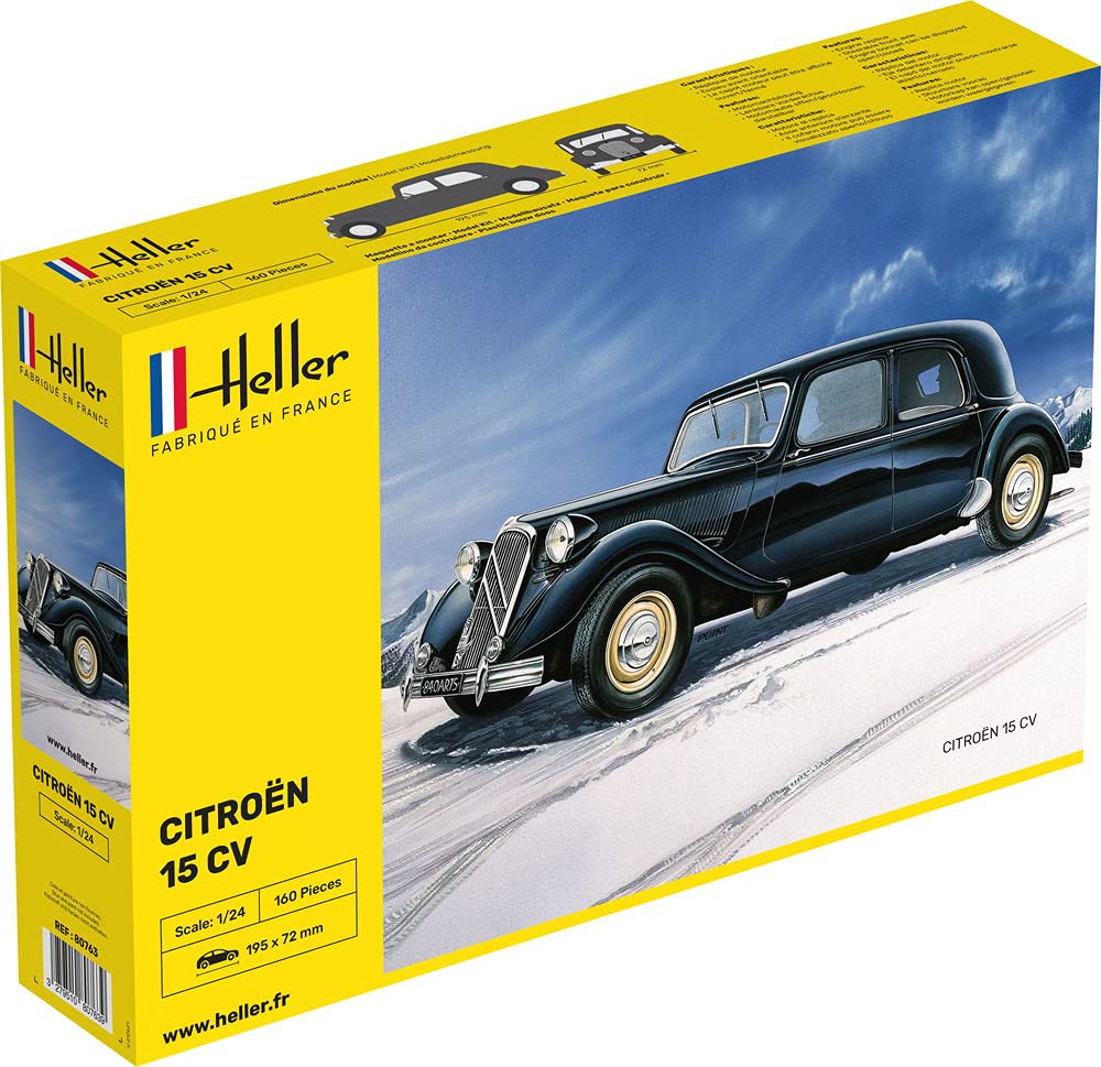 Photos - Model Building Kit Heller 80763 model kit Citroën 15 CV HR80763
