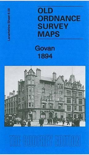Gilbert Bell Govan 1894 (Map) Old Ordnance Survey Maps of Lanarkshire