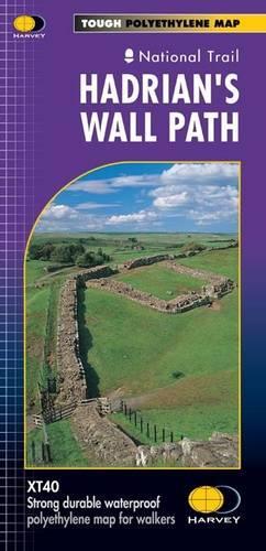 Harvey Map Services Ltd. Hadrian’s Wall (Map) Trail Map XT40 (UK IMPORT)