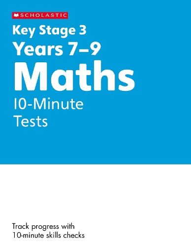 10-минутные тесты по математике Paul Hollin KS3 для 7-9 классов (в мягкой обложке) (ИМПОРТ ИЗ Великобритании)