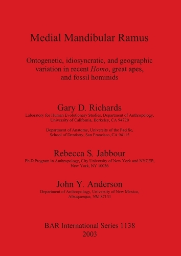 John Y Anderson Rebecca S Jabbour Gary D Medial Mandibul (Paperback) (UK IMPORT)