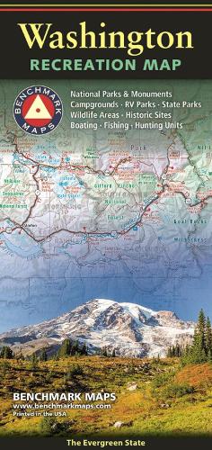 Benchmark Maps Washington Recreation Map (Map)