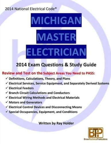 Ray Holder Michigan 2014 Master Electrician Study Guide (Paperback)