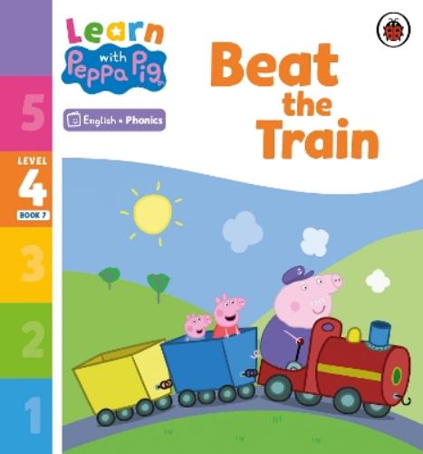 Учись с Peppa Phonics, Уровень 4, Книга 7 Обгоняй поезд (мягкая обложка) (ИМПОРТ из Великобритании)