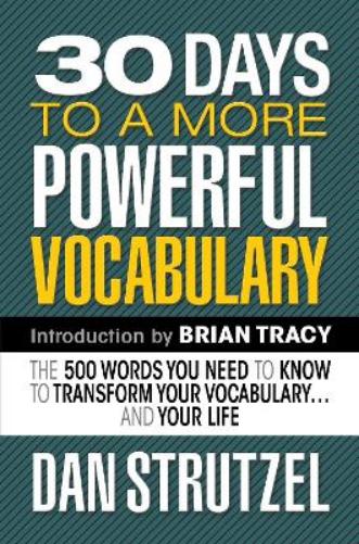 Dan Strutzel 30 Days to a More Powerful Vocabulary (Paperback) (UK IMPORT)
