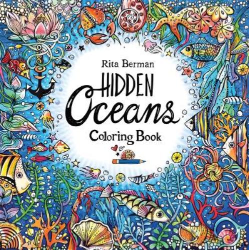 Rita Berman Hidden Oceans Coloring Book (Paperback)