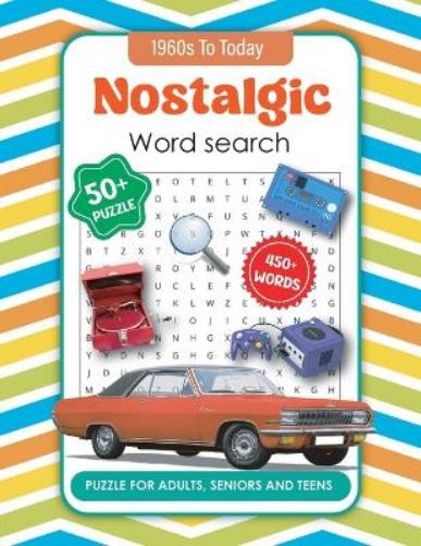Laura Bidden Nostalgic Word Search Book for Adults and Seniors (Paperback)