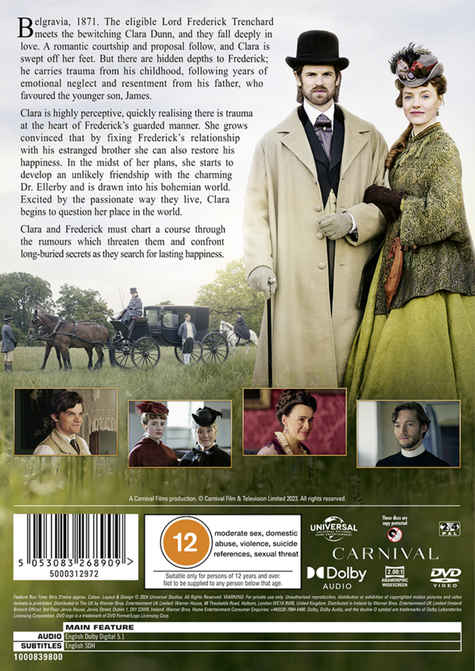 Belgravia: The Next Chapter - Season 1 (DVD) (UK IMPORT) (PRESALE 09/16/2024)