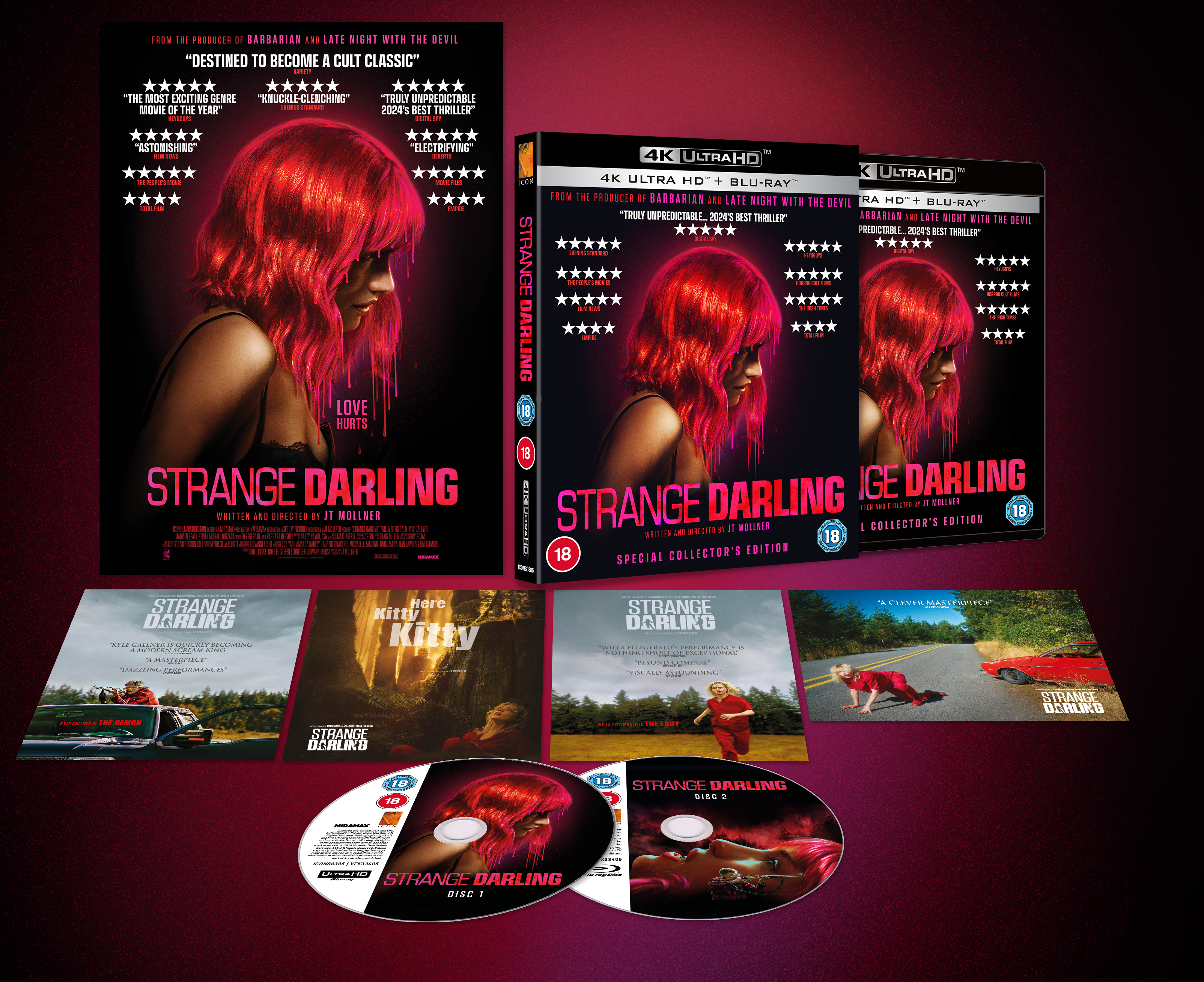 Strange Darling Collector's Edition (4K Ultra HD)