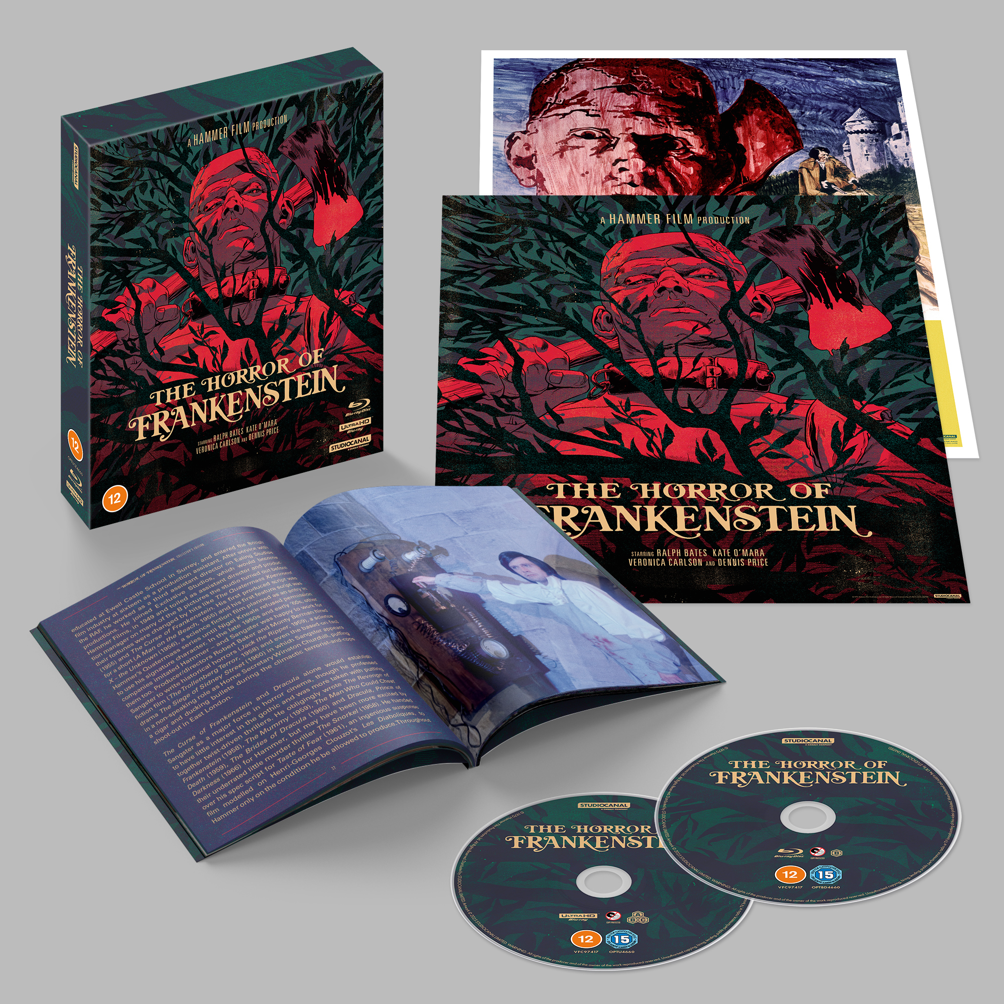 The Horror of Frankenstein Collector's Edition (4K Ultra HD)