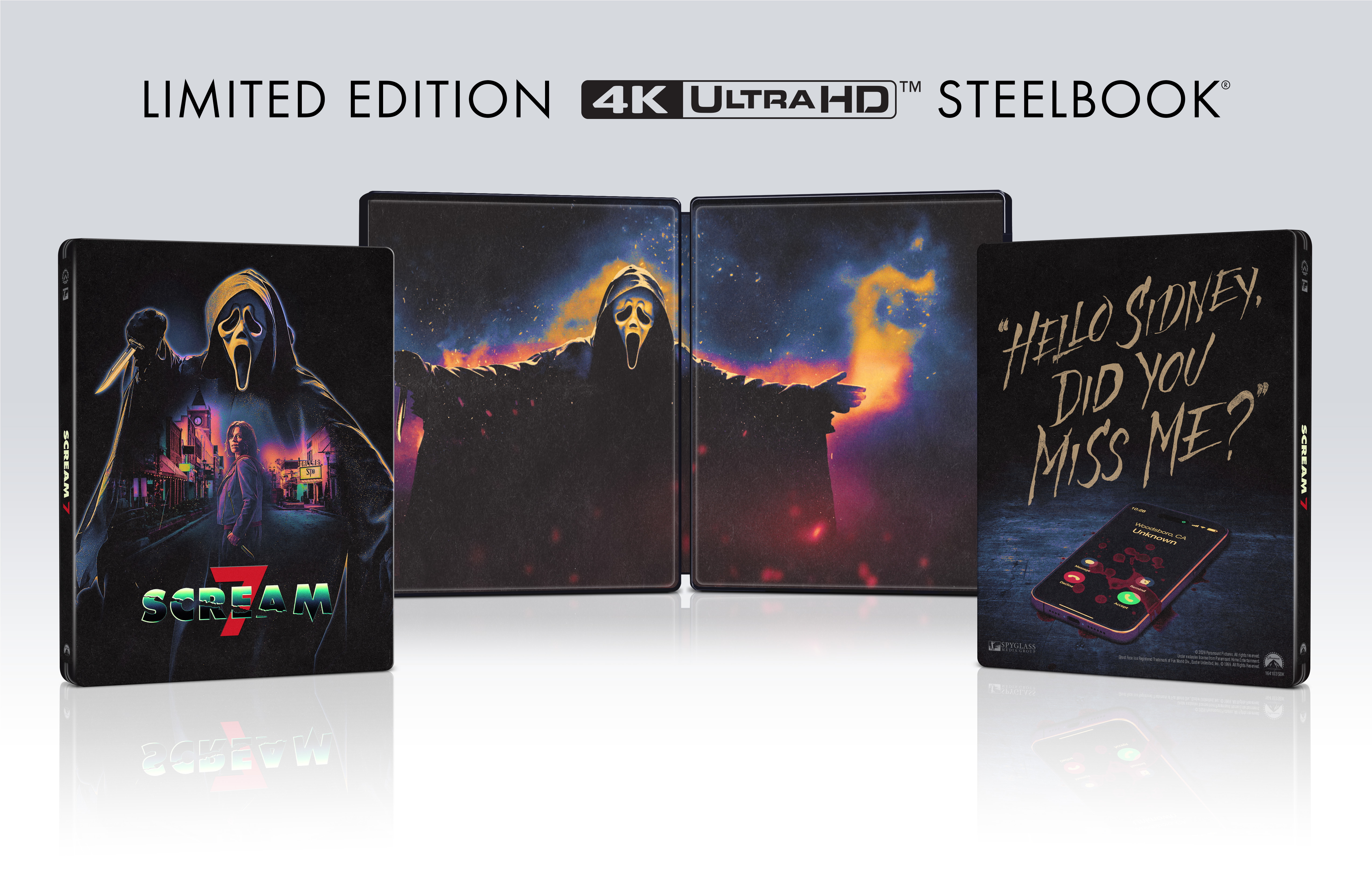 Scream 7 Limited Edition 4K UHD Steelbook (4K Ultra HD)